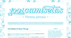 Desktop Screenshot of 1001camisetas.com